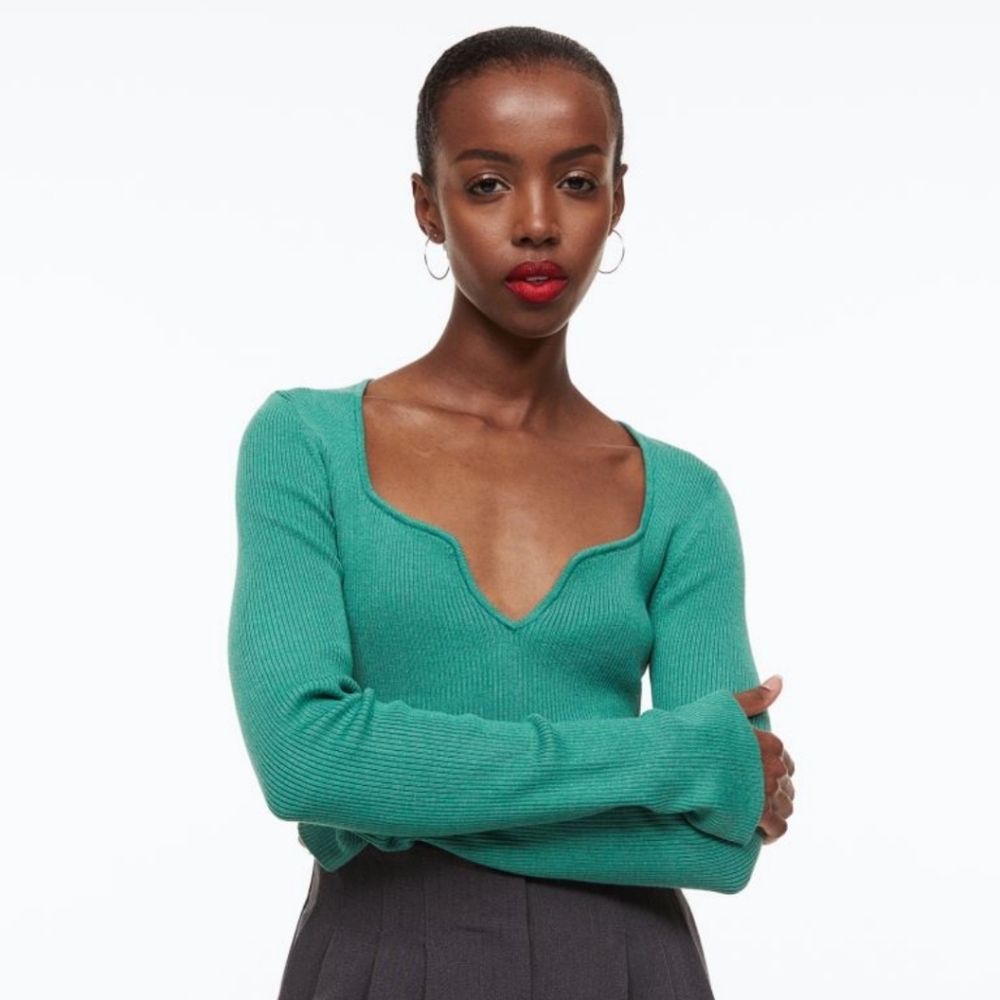 H&M Rib knit top